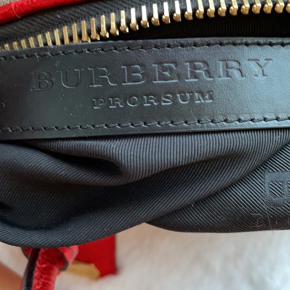 Burberry prosum metallic red bag - Picture 9 of 12